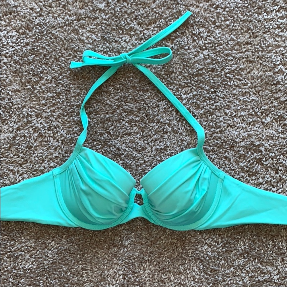 Victoria Secret Padded Turquoise Bathing Suit Top